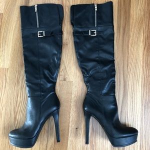 BCBG Black Boots